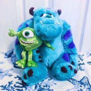 mike and sulley plush